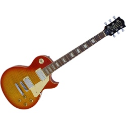 eko vl480 aged cherry sunburst flamed