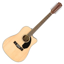 fender cd 60sce 12 corde natural