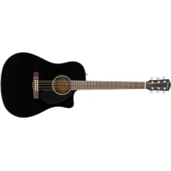 fender cd 60sce black