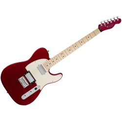 fender squier contemporary telecaster hh mn dark metallic red