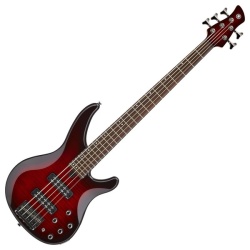 yamaha_trbx605fm_dark_red_burst