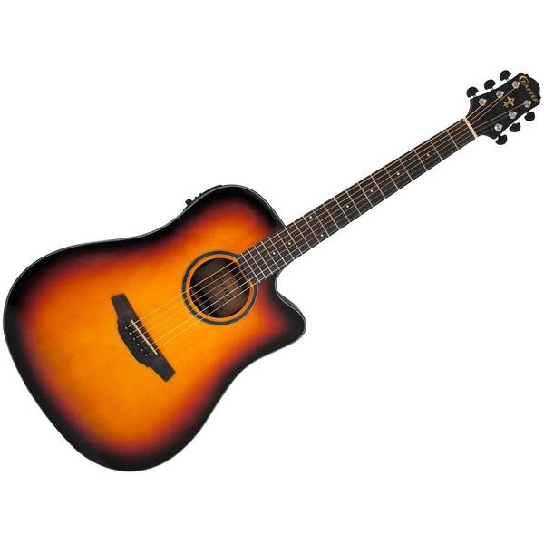 crafter hd 250ce tobacco sunburst