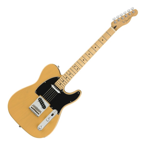 fender player telecaster mn butterscotch blonde