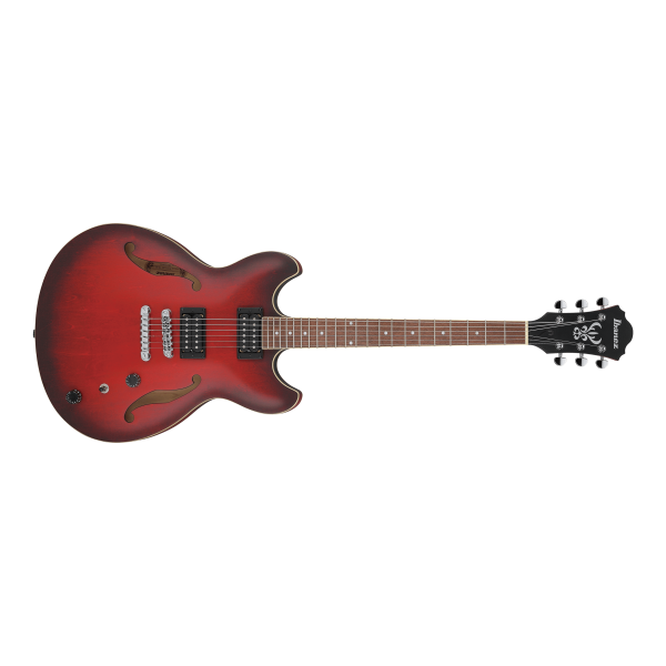 ibanez_as53_sunburst_red_flat