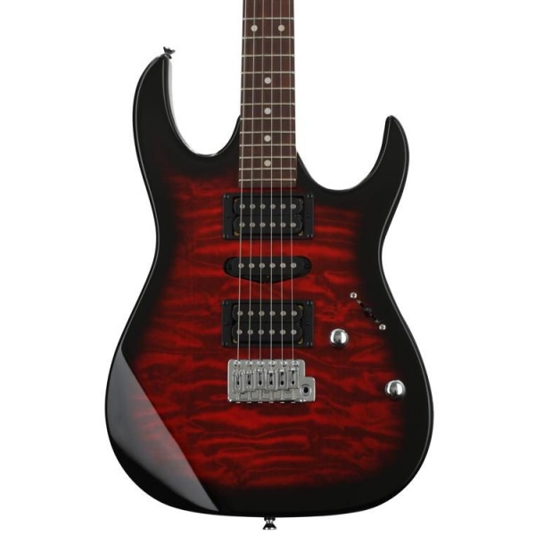 ibanez_grx_70qa_transparent_red_burst_1