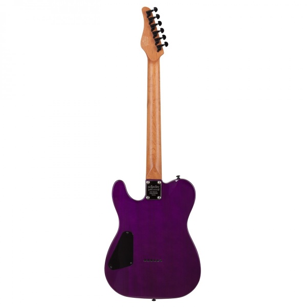 schecter_pt_standard_purple_burst_burl_1