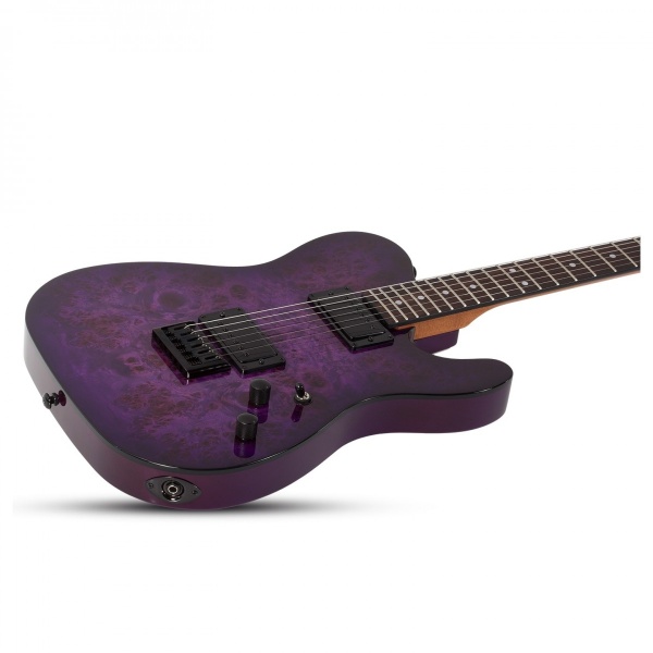 schecter_pt_standard_purple_burst_burl_3